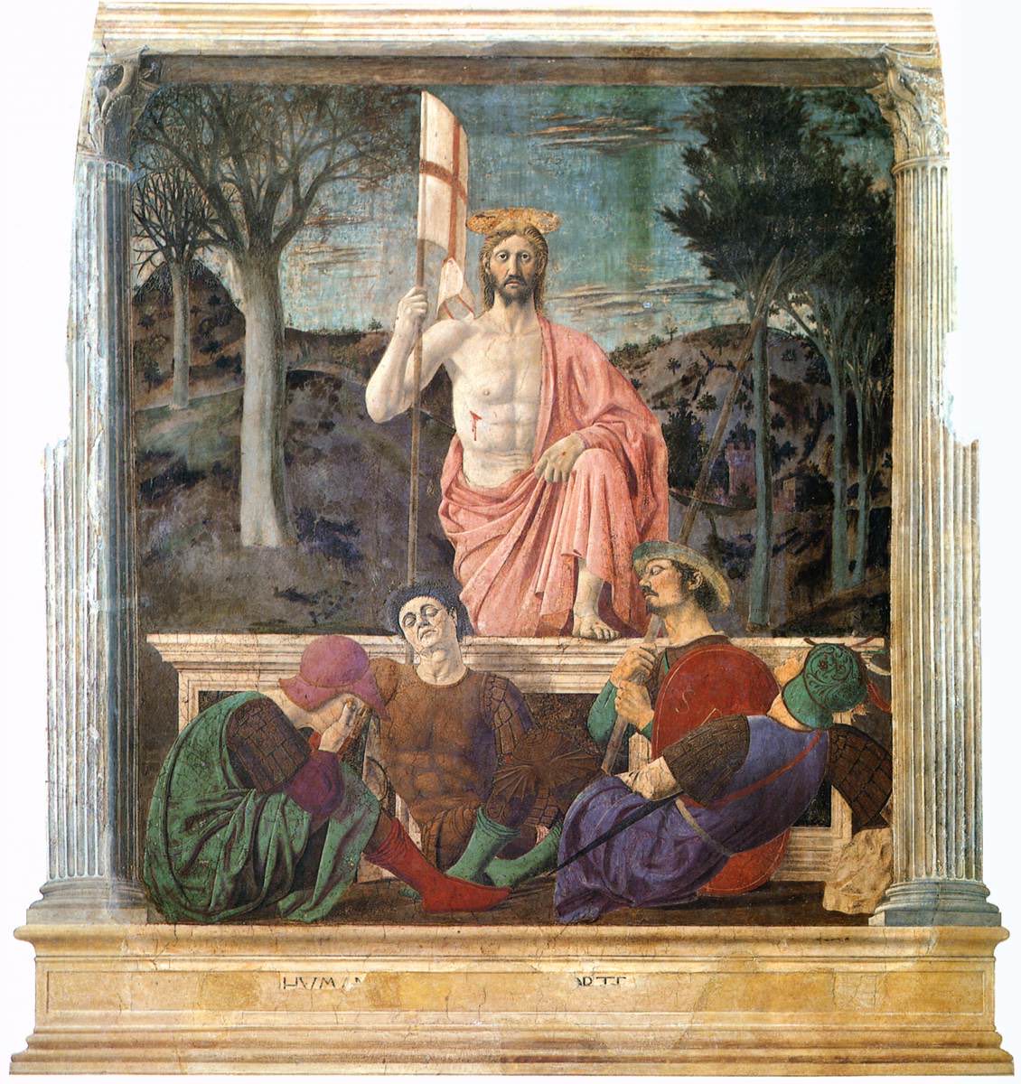 Piero della Francesca, Resurrección